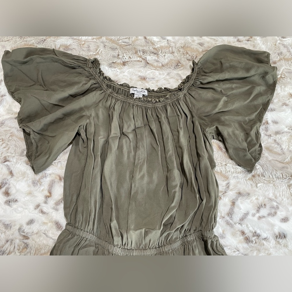 EUC Splendid Off Shoulder Boho Dress Size Small - Picture 3 of 10